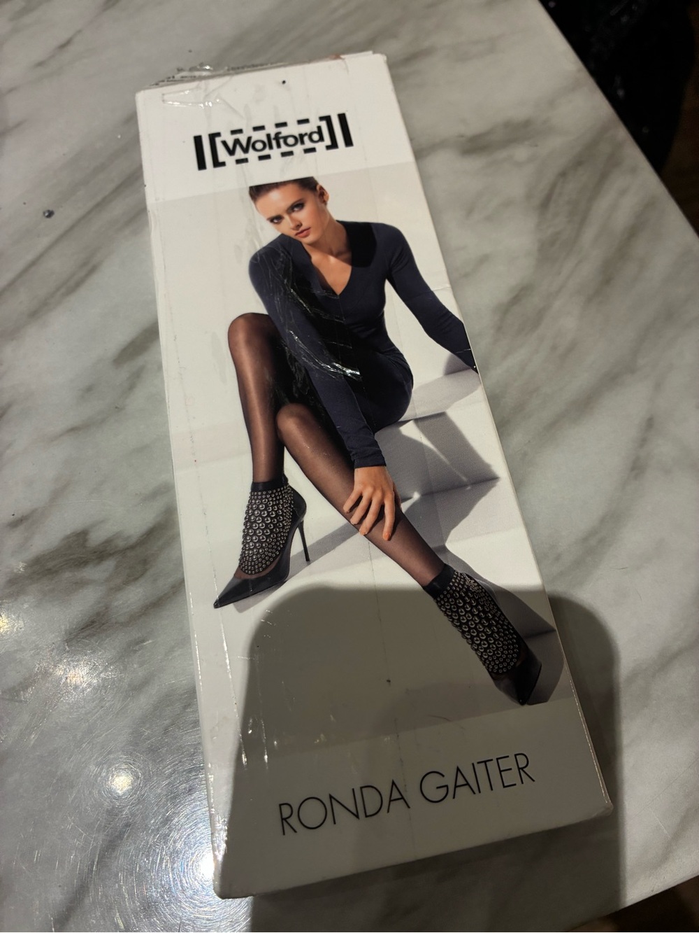 GANZ Black Sheer Women's Hosiery